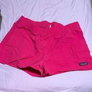 Patagonia Women’s Bright Pink Athletic Shorts